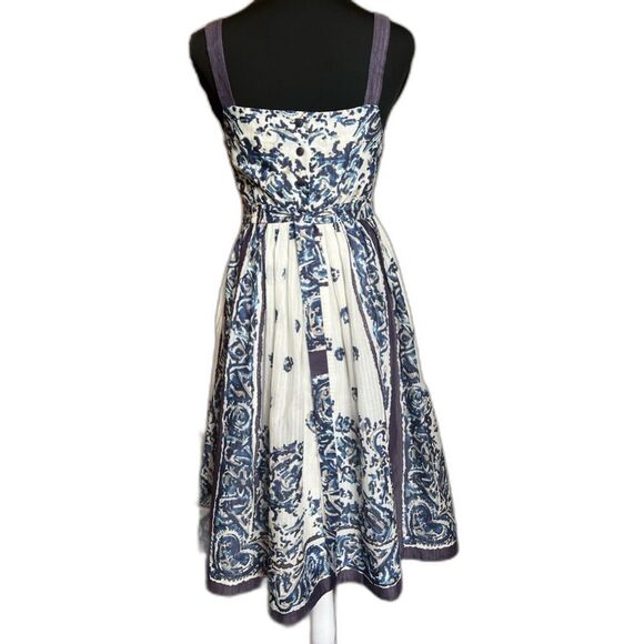 Anthropologie MAEVE -Catmint Porcelain Dress - Picture 3 of 9